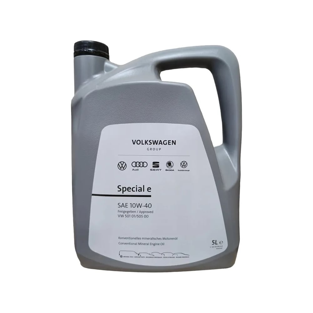 Синтетическое моторное масло VAG VW Group Special E 10W-40 5л GS60107M4 ...
