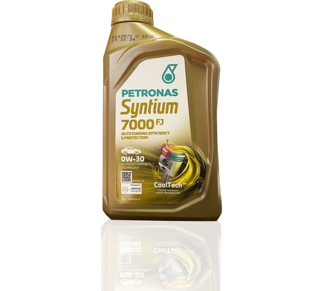 Синтетическое моторное масло Petronas SYNTIUM 7000 FJ 0W30, 1л/20, АСЕА С2 Ford WSS-M2C950 A 70670E18EU