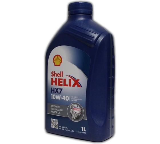 Моторное масло SHELL Helix HX7 10w40, 1л  (Испания), 550053736