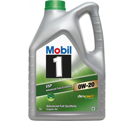 Моторное масло MOBIL 1 ESP X2 0W-20 5л 153685