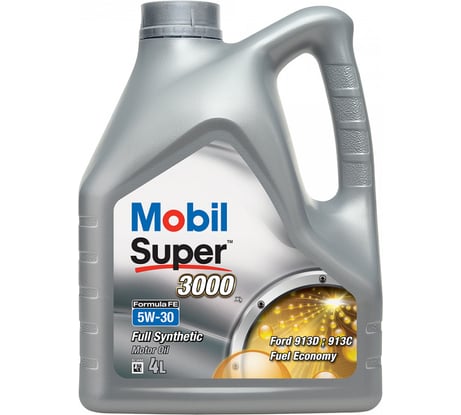 Моторное масло MOBIL SUPER 3000x1F-FE 5W-30 4L 151527