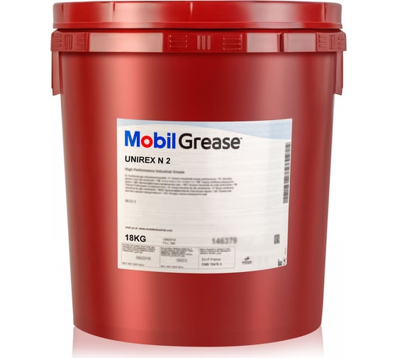 Смазка MOBIL UNIREX N 2 18 кг 152928