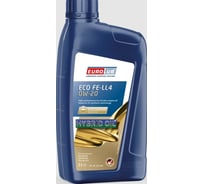 Моторное масло EUROLUB ECO FE-LL4 0W-20, ACEA C5, синтетическое, 1 л 215001