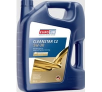 Моторное масло EUROLUB CLEANSTAR 5W30, SN/CF, ACEA C2, синтетическое, 5 л 223005