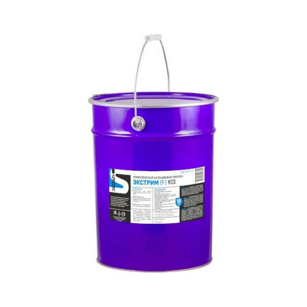Смазка Suprotec Экстрим ЕР-2 М220, 18кг 123810 - выгодная цена, отзывы ...