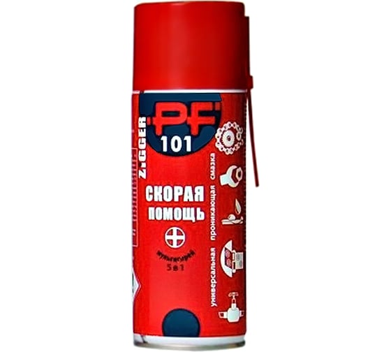 Проникающая cмазка мультиспрей ZIGGER PF 101, 5 в 1, 50мл 11-04-07 11597832 1