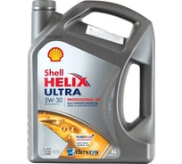 Синтетическое моторное масло SHELL Helix Ultra Professional AG 5W-30, 5л 550046301