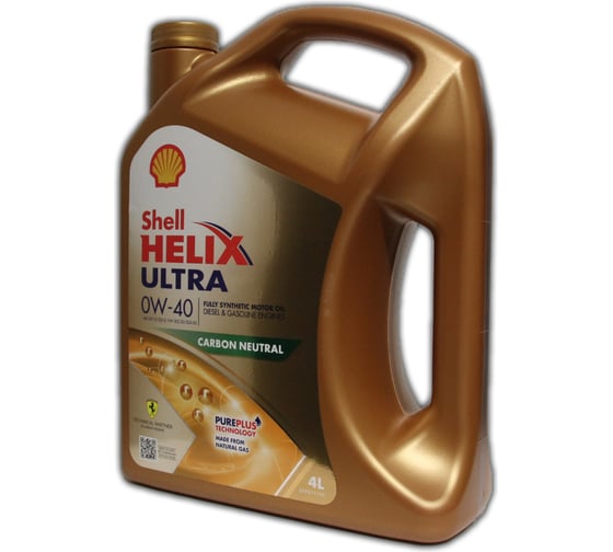 Моторное масло SHELL Helix Ultra 0W-40 (4л), (Германия), 550065927