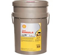 Синтетическое моторное масло SHELL Rimula R6 MS 10W-40, 20л 550036000