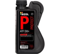 НС-синтетическое трансмиссионное масло для АКПП Bizol Protect ATF D-III+ 1л 22850