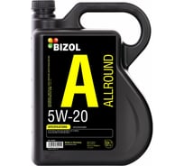 НС-синтетическое моторное масло Bizol Allround 5W-20 5л 84421