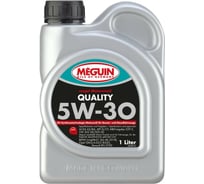Моторное масло MEGUIN Megol Motorenoel Quality НС-синтетическое, 5W-30, CF/SL, A3/B4, 1 л 6566