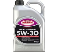 Моторное масло MEGUIN Megol Motorenoel Leichtlauf Engine НС-синтетическое, 5W-30, SL, A1/B1, 5 л 6376