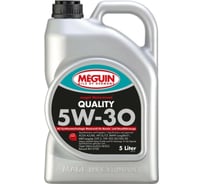 Моторное масло MEGUIN Megol Motorenoel Quality НС-синтетическое, 5W-30, CF/SL, A3/B4, 5 л 6567