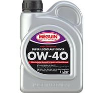 Моторное масло MEGUIN Megol Motorenoel Super Leichtlauf Driver синтетическое, 0W-40, CF/SN, A3/B4, 1 л 4894