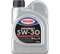 Моторное масло MEGUIN Megol Motorenoel Efficiency НС-синтетическое, 5W-30, CF/SN, C3, 1 л 3196