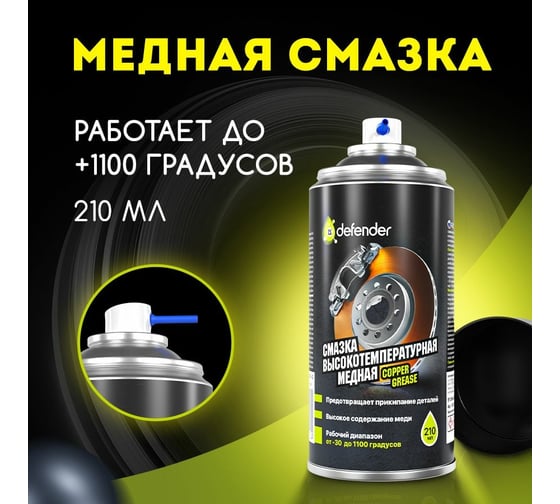 Медная смазка Defender Auto 10102