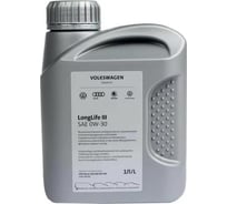 Моторное масло VAG VW Group Seat Longlife III FE синтетическое, 0W-30, 1 л GS55545G2