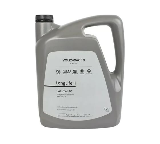 Моторное масло VAG VW Group Longlife II синтетическое, 0W-30, 4 л GS60183M3
