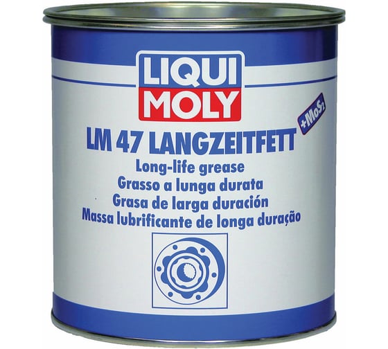 Смазка ШРУС с дисульфидом молибдена LIQUI MOLY LM 47 Langzeitfett + MoS2 25 кг 3550 1