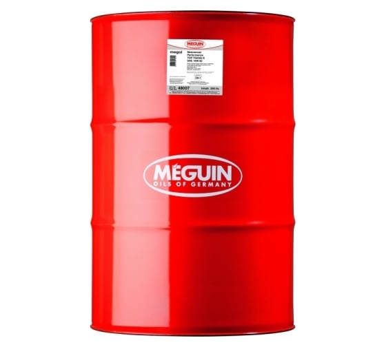Минеральное моторное масло MEGUIN Megol Motorenoel Perfomance Top Trans R 15W-40, 200 л 48007