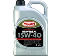 Минеральное моторное масло MEGUIN Megol Motorenoel Universal 15W-40 CF-4/SJ A2/B3/E2, 5л 4689