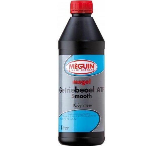 НС-синтетическое трансмиссионное масло MEGUIN для АКПП Megol Getriebeoel ATF Smooth 1 л 9424 1
