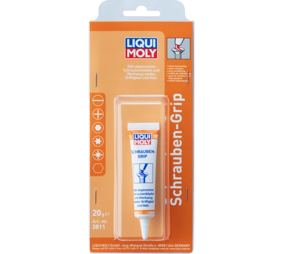 Паста для фиксации инструмента LIQUI MOLY Schrauben-Grip 0,02 кг 3811 1