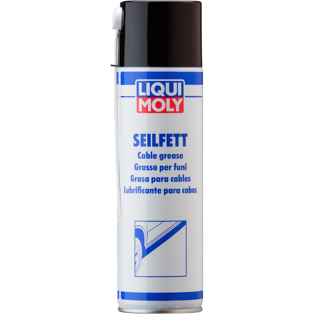 Канатная смазка LIQUI MOLY Seilfett 0,5 л 6135 - выгодная цена, отзывы ...