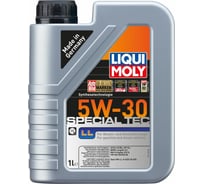 Моторное масло LIQUI MOLY Special Tec LL НС-синтетическое, 5W-30, SL, A3/B4, 1 л 2447