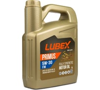 Синтетическое моторное масло Lubex PRIMUS FM 5W-30 CF/SL A5/B5 5 л L034-1315-0405