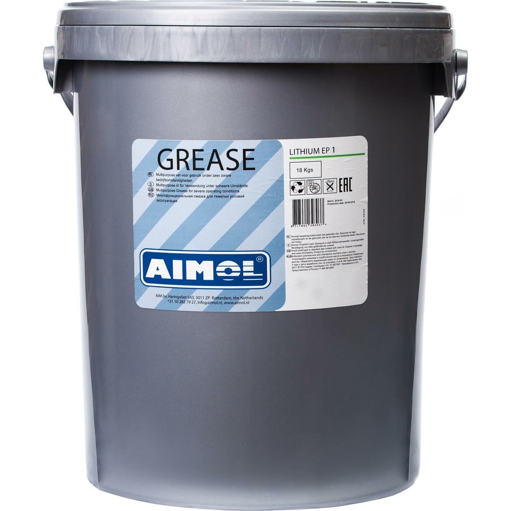 Консистентная смазка AIMOL Grease Lithium EP 1 18кг RU 8717662398643
