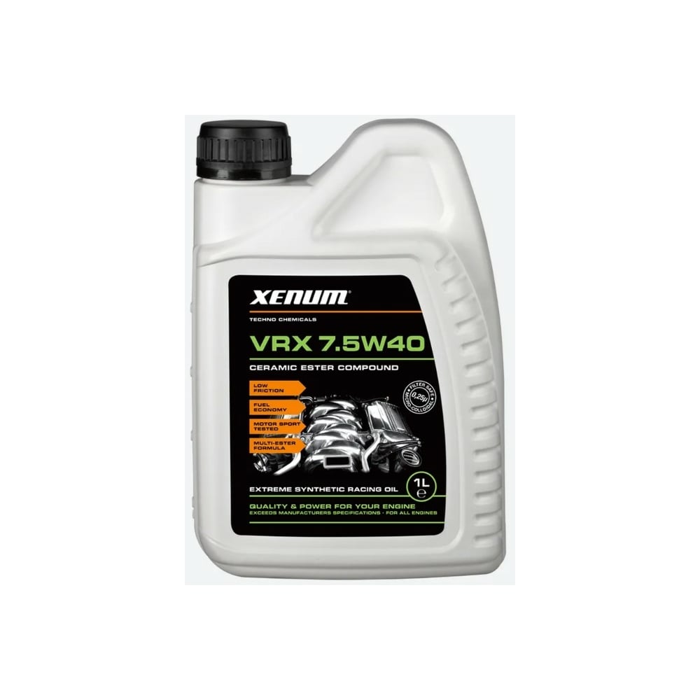 Моторное масло XENUM VRX 7.5W40, 1 л 1129001 - выгодная цена, отзывы ...