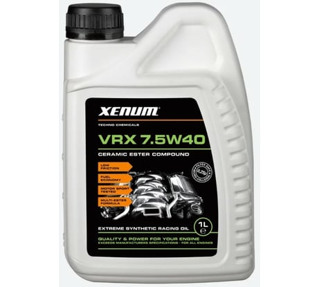 Моторное масло XENUM VRX 7.5W40, 1 л 1129001