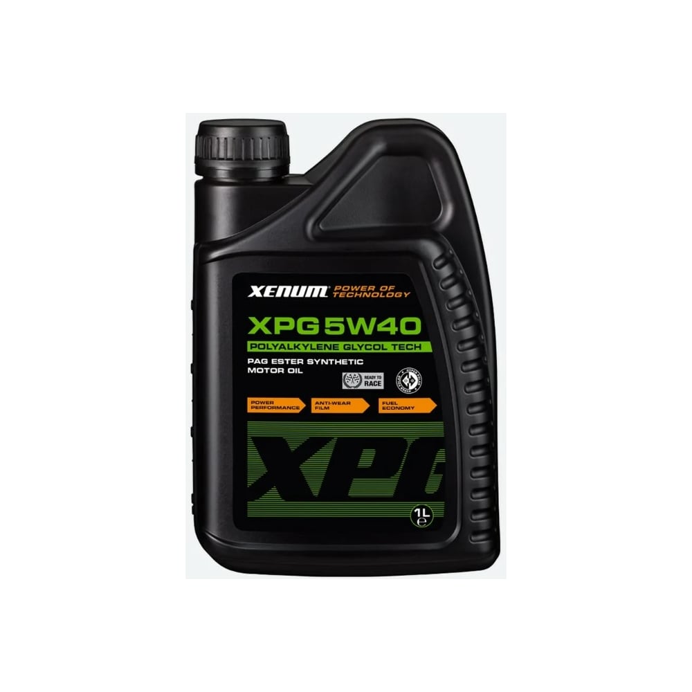 Полиалкиленгликолевое моторное масло XENUM XPG 5W40 (ПАГ) с добавлением ...