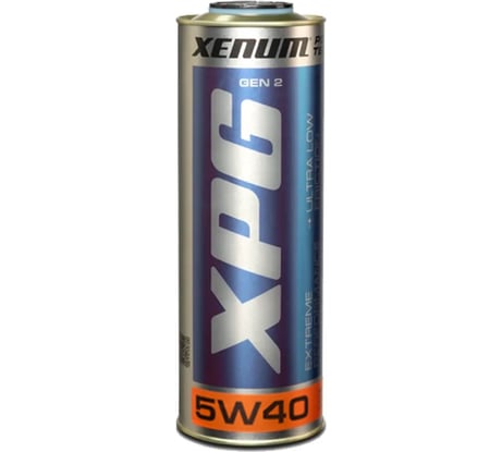 Полиалкиленгликолевое моторное масло (ПАГ) XPG 5W40 с добавлением эстеров, 1 л XENUM 1600001G2