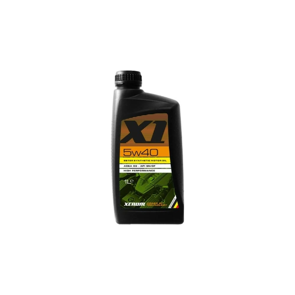 Моторное масло на эстеровой основе XENUM X1 5W40, 1 л ...