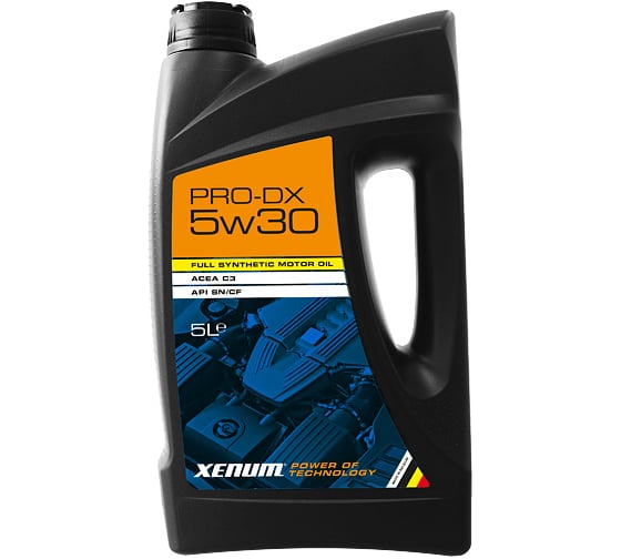 Моторное масло XENUMPRO DX 5W30, 5 л, высокоэффективное, синтетическое 1372005A