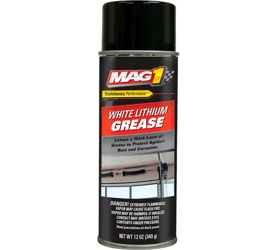 Литиевая синтетическая смазка MAG1 MULTI-PURPOSE WHITE LITHIUM GREASE, 340 мл MAG00448