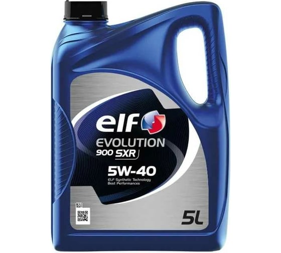 Масло для 4-х тактных двигателей ELF EVOLUTION 900 SXR 5W40 5L 213913