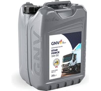 Масло моторное GNV Star Force 5W-30 CI-4, ACEA E6/E7, MAN M 3477, 20 л GTF1011504314510530020
