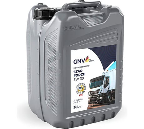Масло моторное GNV Star Force 5W-30 CI-4, ACEA E6/E7, MAN M 3477, 20 л GTF1011504314510530020