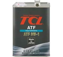 Жидкость для АКПП TCL ATF DW-1, 4л арт. A004TDW1 186836