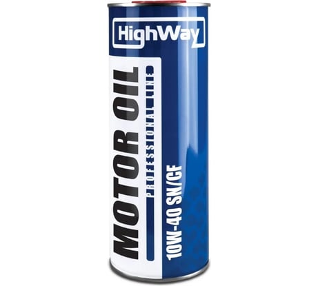 Моторное масло HighWay 10W-40, SN/CF, полусинтетическое, 1 л 10039