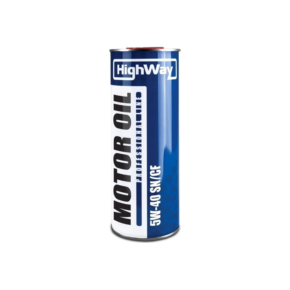 Моторное масло HighWay SN/CF, 5W40, синтетическое, 1 л 10027 - выгодная ...