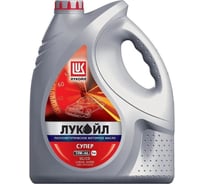 Полусинтетическое масло Лукойл СУПЕР SAE 10W-40, API SG/CD 5л 19193 24341763