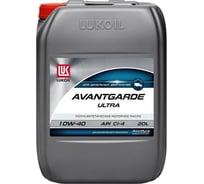 Моторное масло Лукойл АВАНГАРД SAE 30, API CF/CD/SF, 20л 3182205