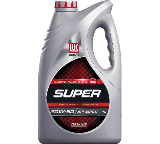 Моторное масло Лукойл СУПЕР SAE 20W-50, API SG/CD 19446 1