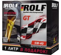 Моторное масло Rolf GT SAE 5W-40 4+1, API SN/CF 322405