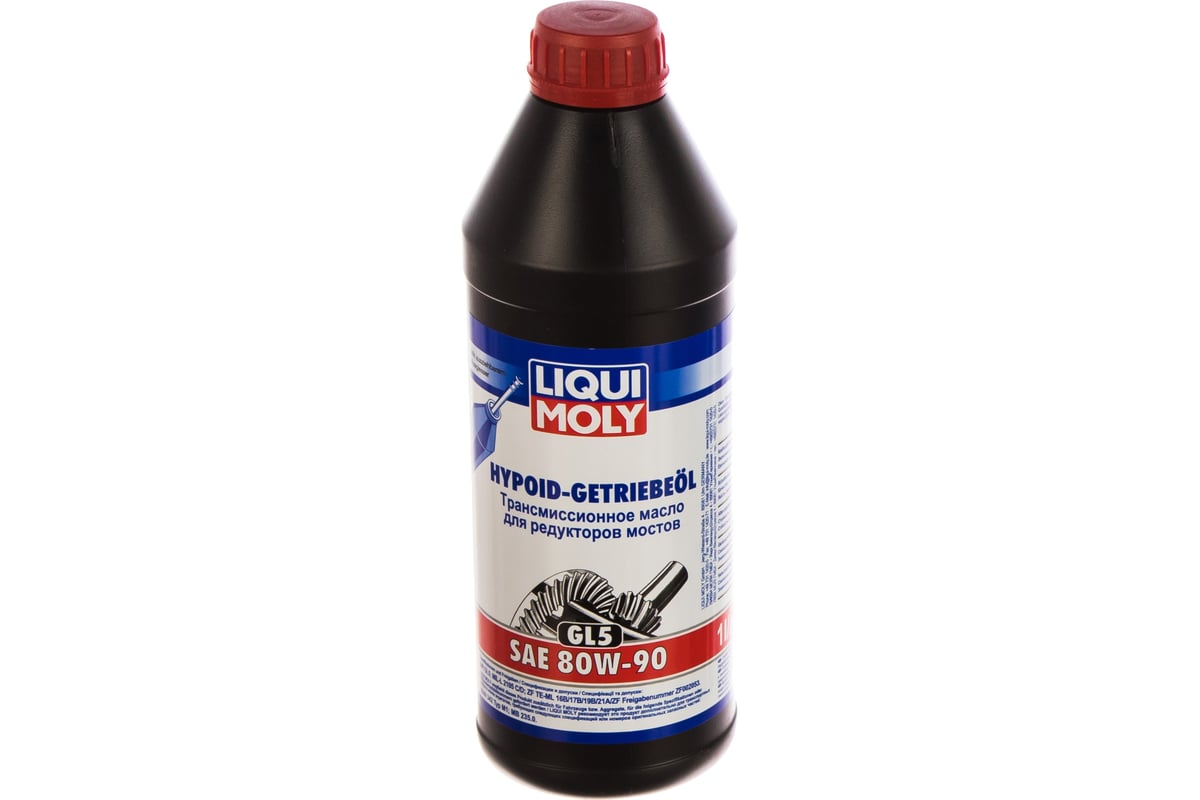 Минеральное трансмиссионное масло LIQUI MOLY Hypoid-Getriebeoil 80W-90 ...
